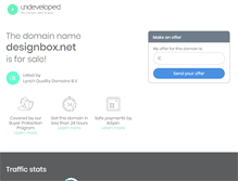 Tablet Screenshot of designbox.net