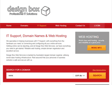 Tablet Screenshot of designbox.com.au